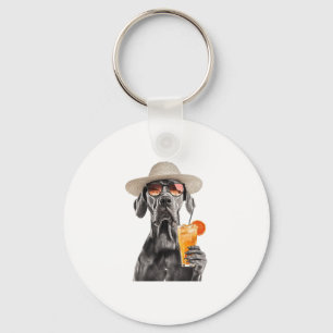 Great Dane Key Ring