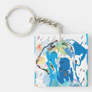 Great Dane Keychain