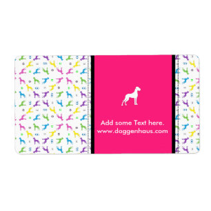Great Dane label