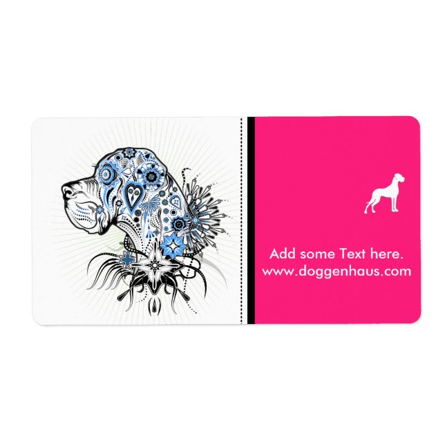 Great Dane label (Front)