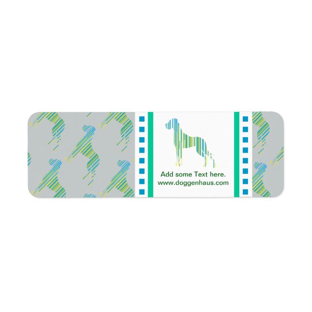 Great Dane label (Front)