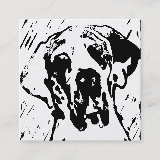 Great Dane Linoprint Loyalty Card (Front)