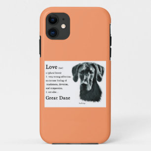 Great Dane Love Is Case-Mate iPhone Case