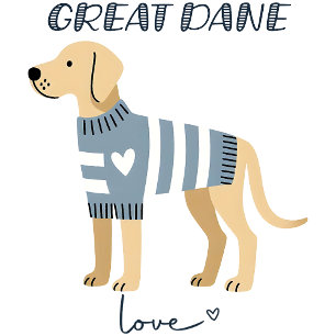 Great Dane Love T-Shirt