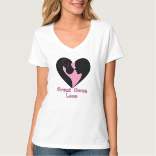 Great Dane Love tshirt