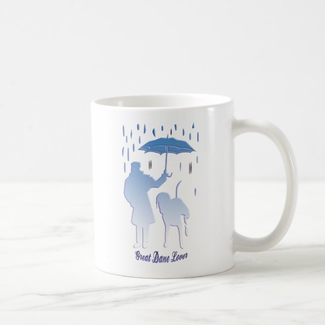 Great Dane Lover Coffee Mug (Right)