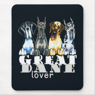 Great Dane Lover Mouse Pad