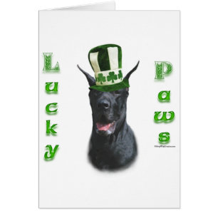 Great Dane Lucky Paws; St. Patty's Day Great Dane