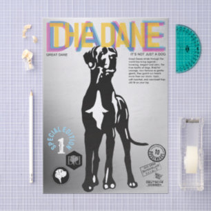 Great Dane Magazine Tissue Paper