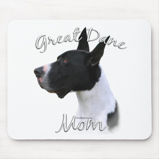 Great Dane (mantle) Mum 2 Mouse Pad (Front)