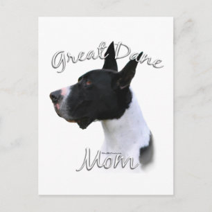 Great Dane (mantle) Mum 2 Postcard