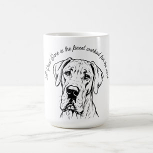 Great Dane Mind Workout Coffee Mug