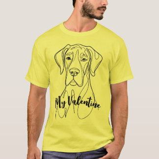 Great Dane minimal line T-Shirt