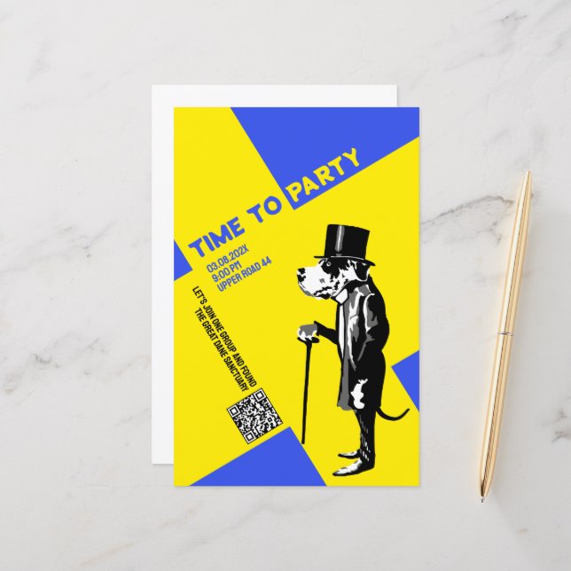 Great Dane "Mister Dandy" (Front/Back In Situ)