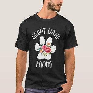 Great Dane Mum For Women Wife Girlfriend Best Frie T-Shirt