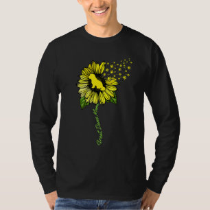 Great Dane Mum Sunflower Mother's Day 2023 2 T-Shirt