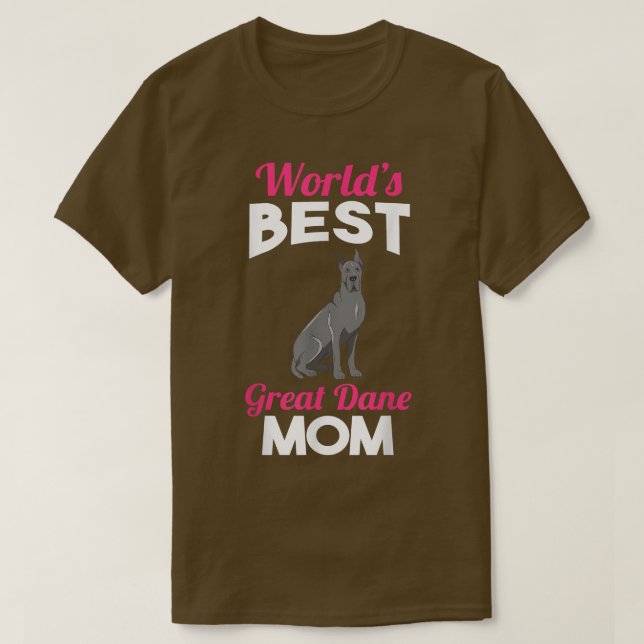 Great Dane Mum  T-Shirt (Design Front)