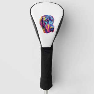 Great Dane Neon Design Golf Head Cover