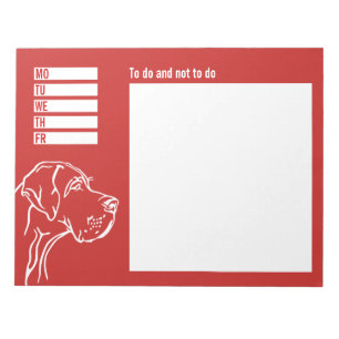 Great Dane Notepad