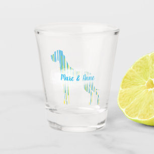 Great Dane party tumbler Shot Glass