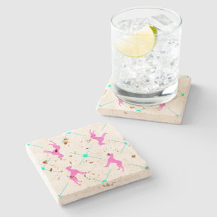 Great Dane Pattern Coaster