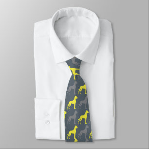 Great Dane Pattern Tie
