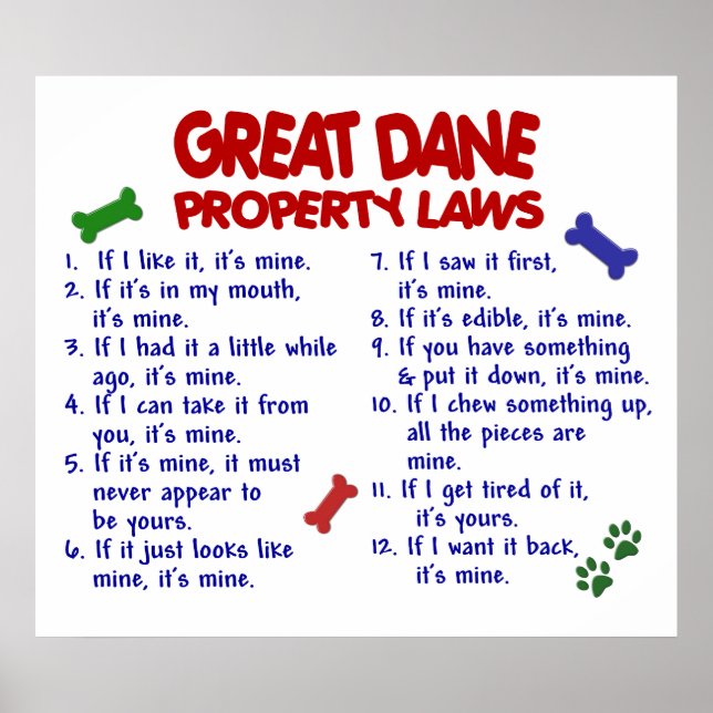 GREAT DANE PL2 POSTER (Front)