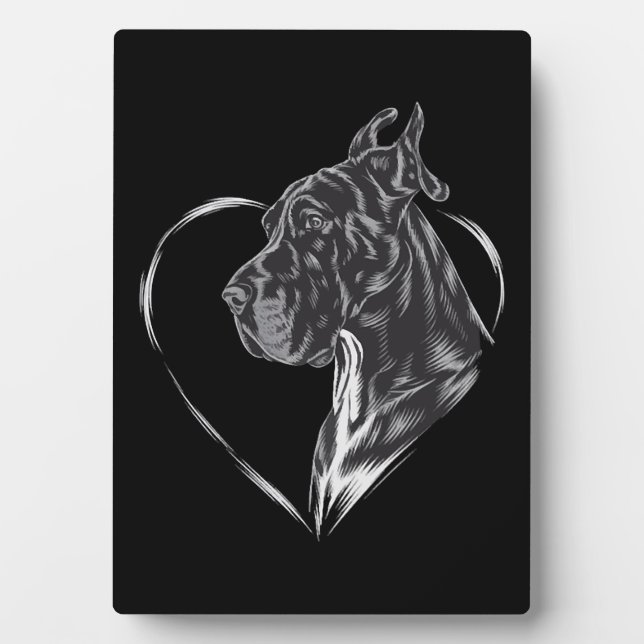 Great Dane  Plaque (Front)
