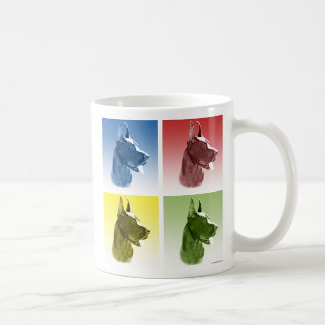 Great Dane Pop Coffee Mug (Right)