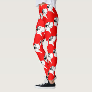 Great Dane Portrait Leggings