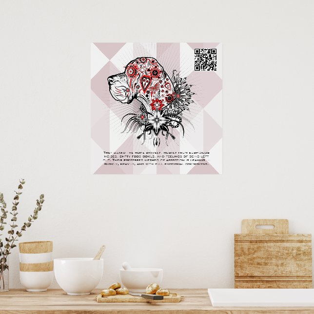 Great Dane Poster (Kitchen)