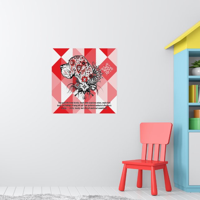 Great Dane Poster (Nursery 1)