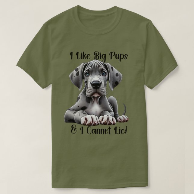 Great Dane Puppy T-Shirt (Design Front)