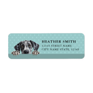 Great Dane Return Address Labels