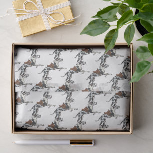 Great Dane Sattled Tissue Paper