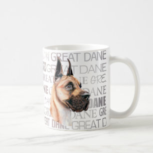 Great Dane Show Colours Fawn Coffee Mug