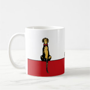 Great Dane Sit Brindle UC Coffee Mug