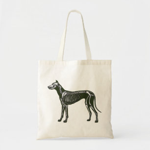 Great Dane skeleton Tote Bag