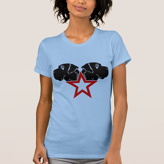 Great Dane Star Head T-Shirt (Front)