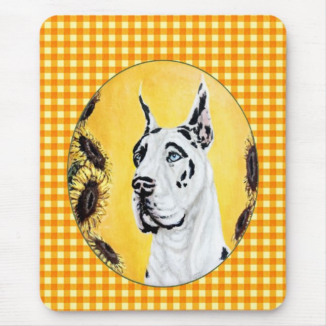 Great Dane Sunny Harle Mouse Pad (Front)