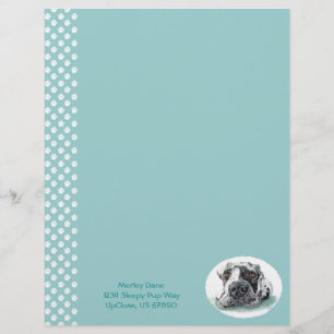 Great Dane Taped Up Merle