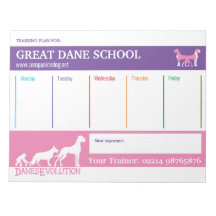 Great Dane training plan