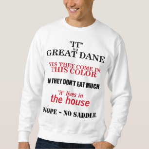 Great Dane Walking Answers Sweatshirt