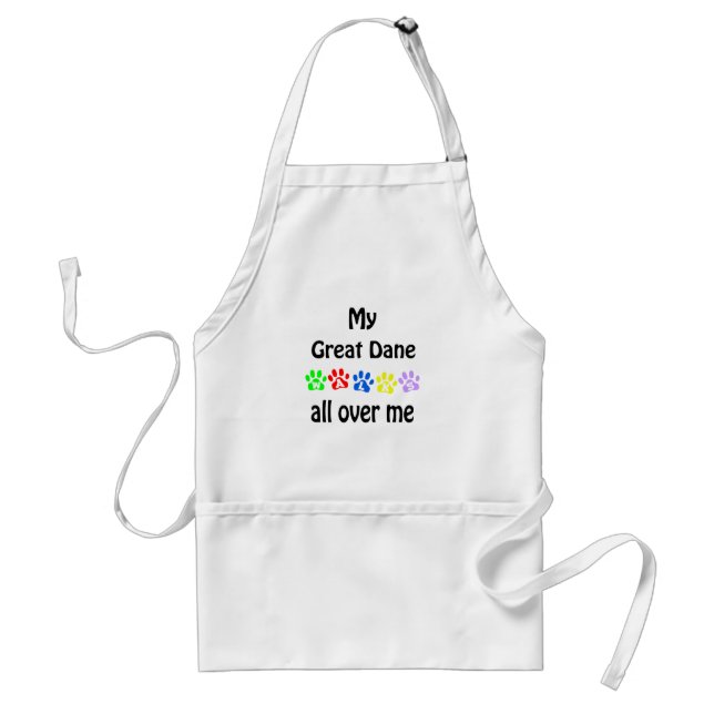 Great Dane Walks Design Standard Apron (Front)