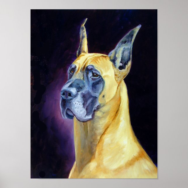 Great Dane Wall Print (Front)