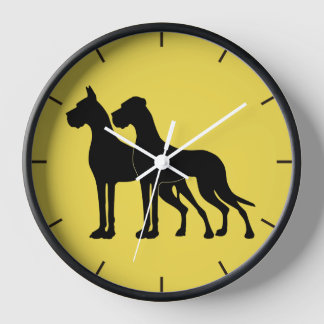Great Dane Wallwatch Clock