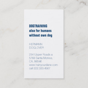 Great Danes Classic Business Card