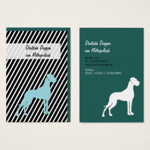 Great Danes diagonal background hard contrast