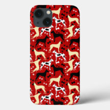 Great Danes Dog Pattern Harlequin Case-Mate iPhone