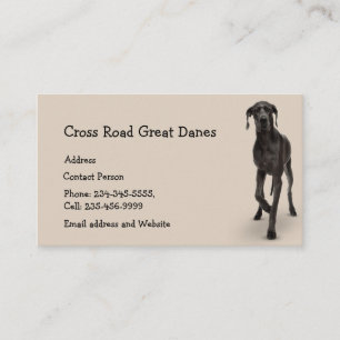 Great Danes Dog Pet Animal Business Card
